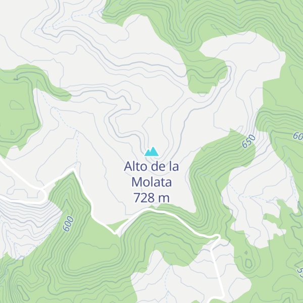 Map of Alto de la Molata