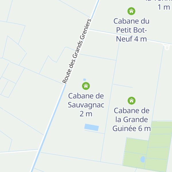 Map of Cabane de Sauvagnac