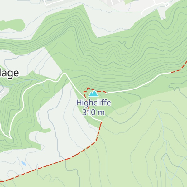 Map of Highcliffe