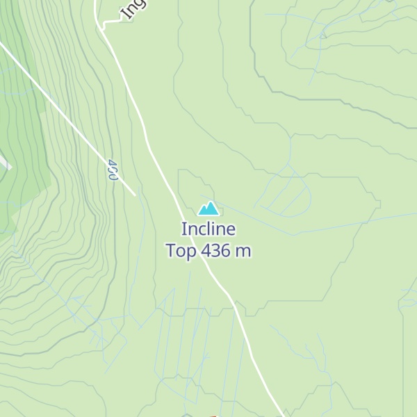 Map of Incline Top