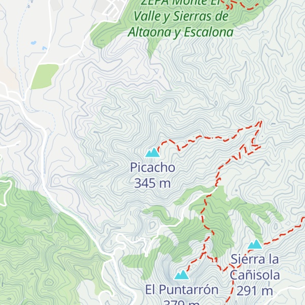 Map of Picacho
