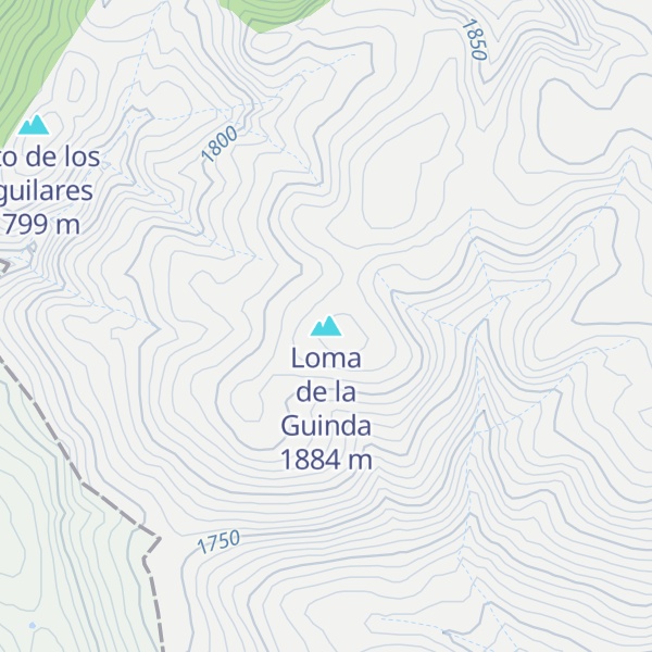Map of Loma de la Guinda
