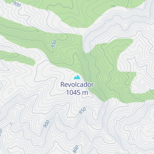 Map of Revolcador