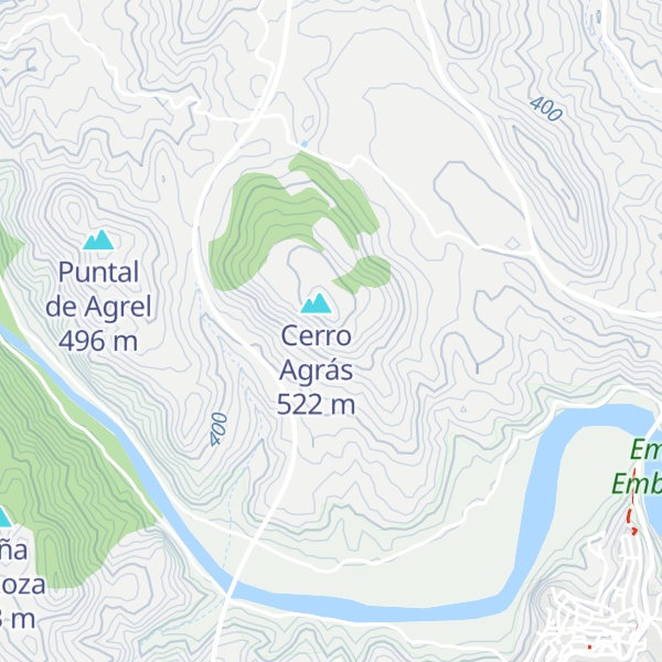Map of Pico del Fraile