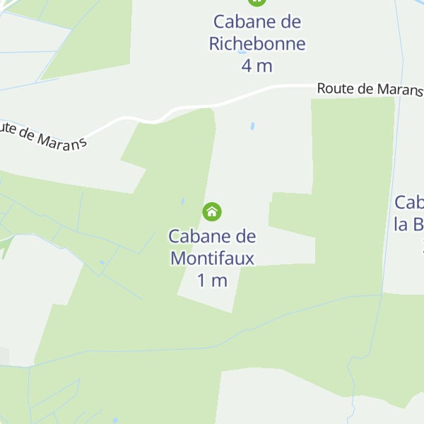 Map of Cabane de Montifaux