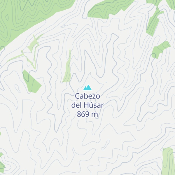 Map of Cabezo del Húsar