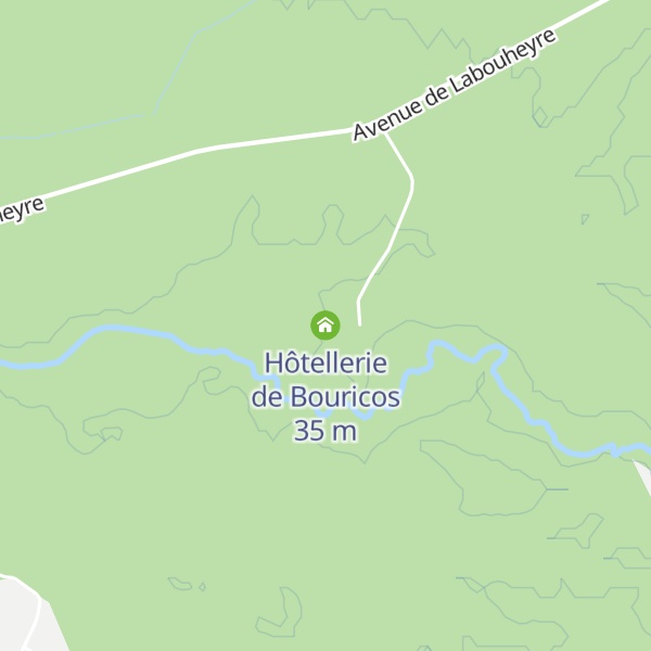Map of Hôtellerie de Bouricos