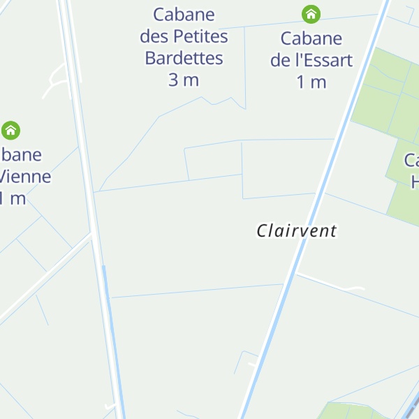 Map of Cabane de Clairvent