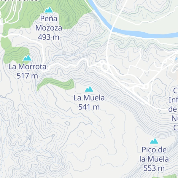 Map of La Muela