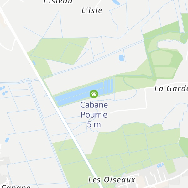 Map of Cabane Pourrie