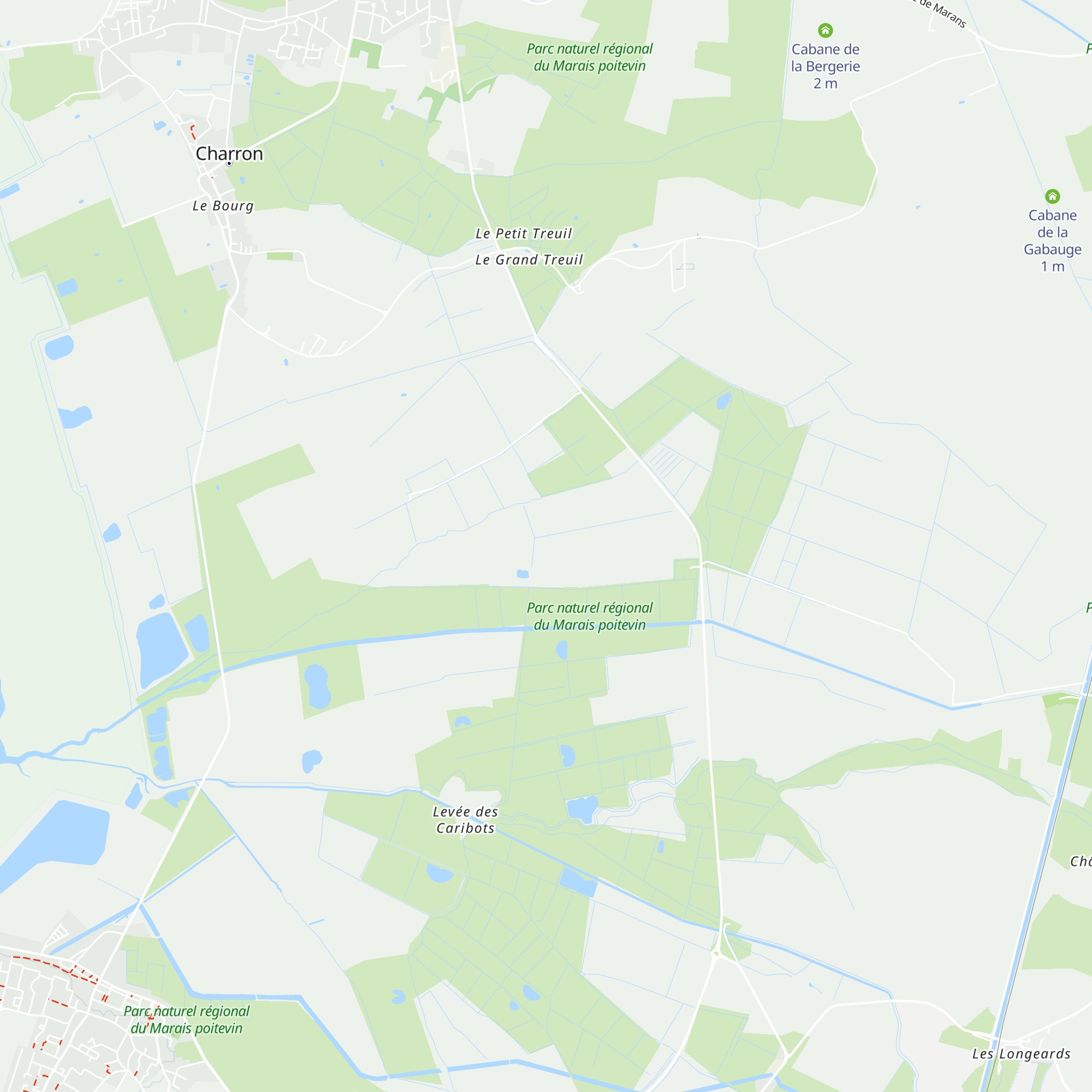 Cabane de la Petite Laisse map