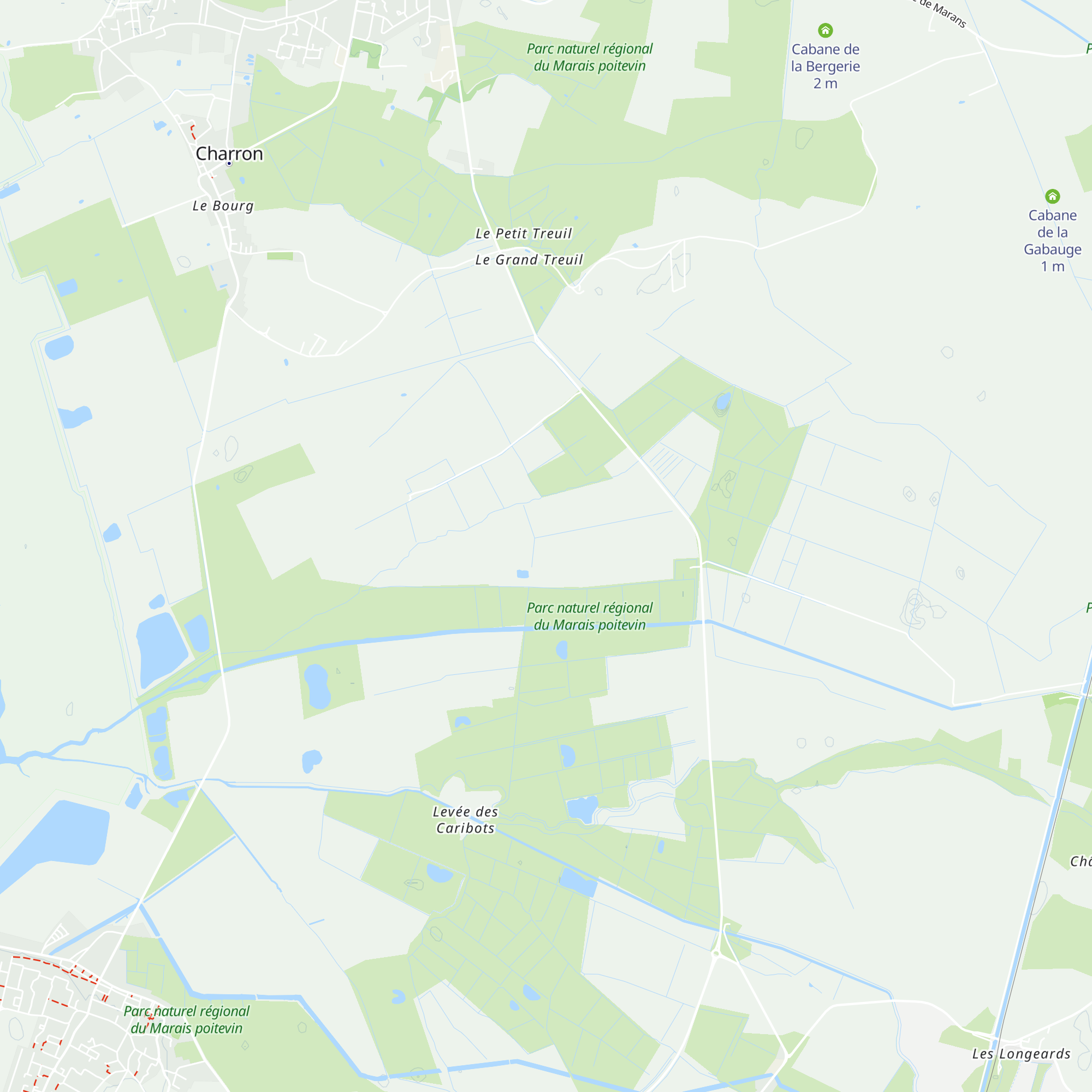 Cabane de la Petite Laisse map