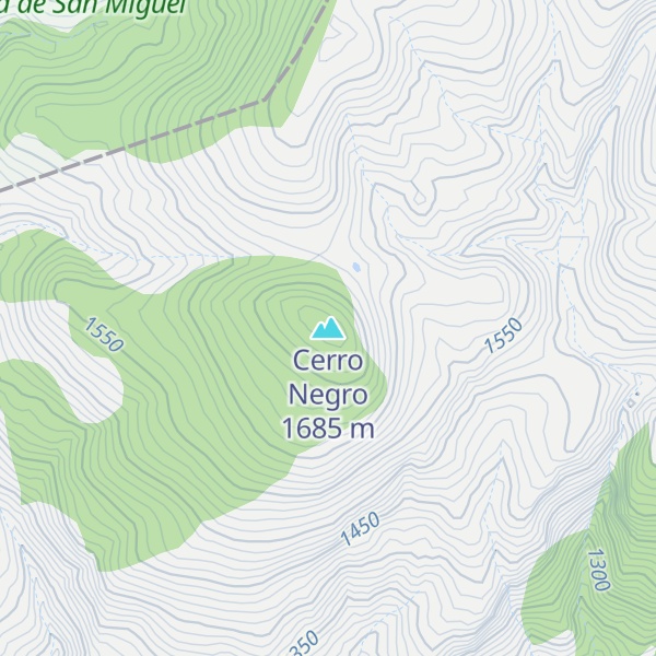 Map of Cerro Negro