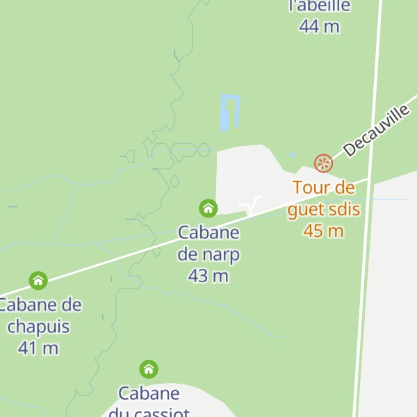 Map of Cabane de narp