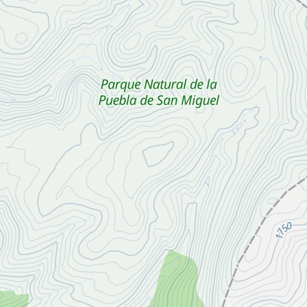 Map of El Chaparral