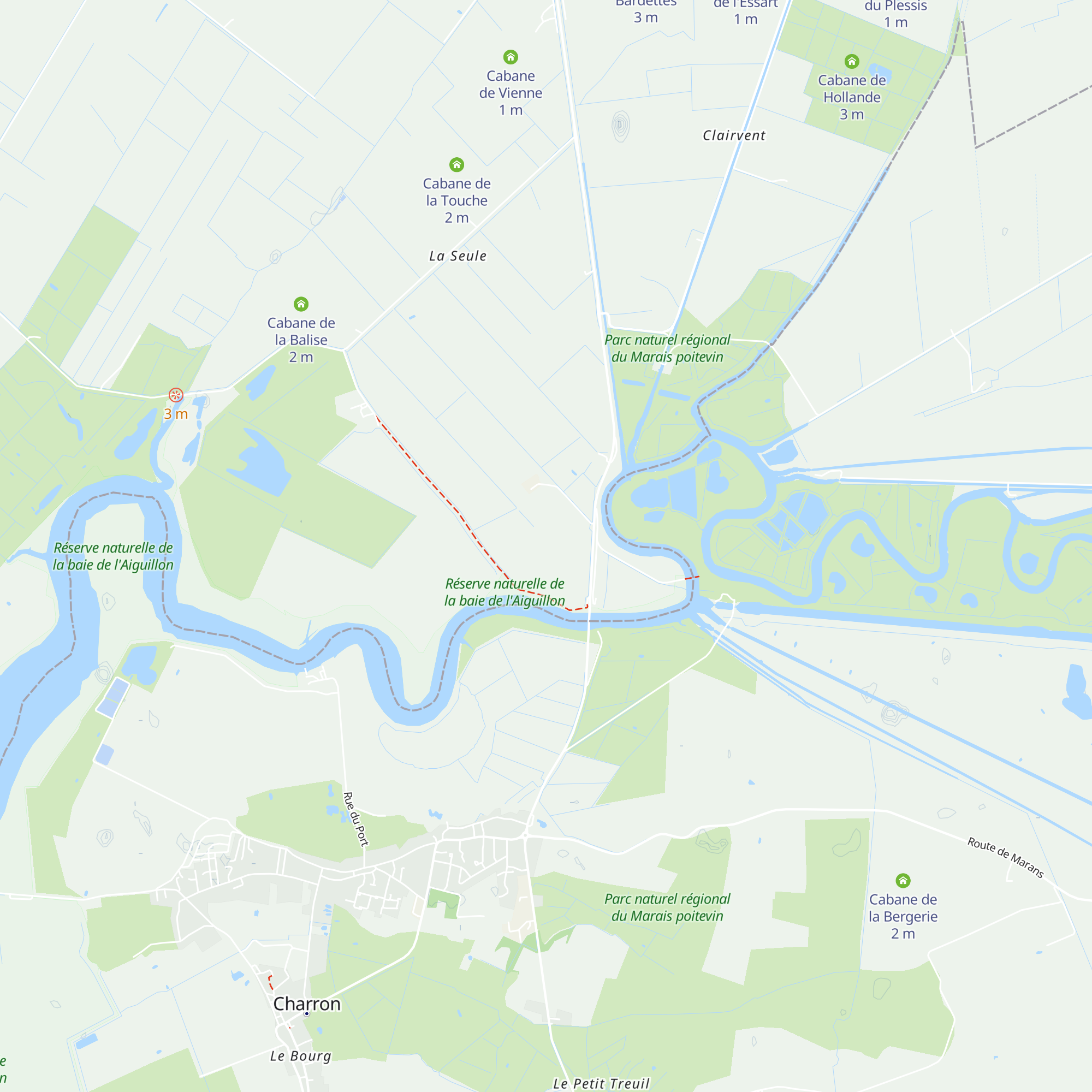 Cabane du Fort (sud) map