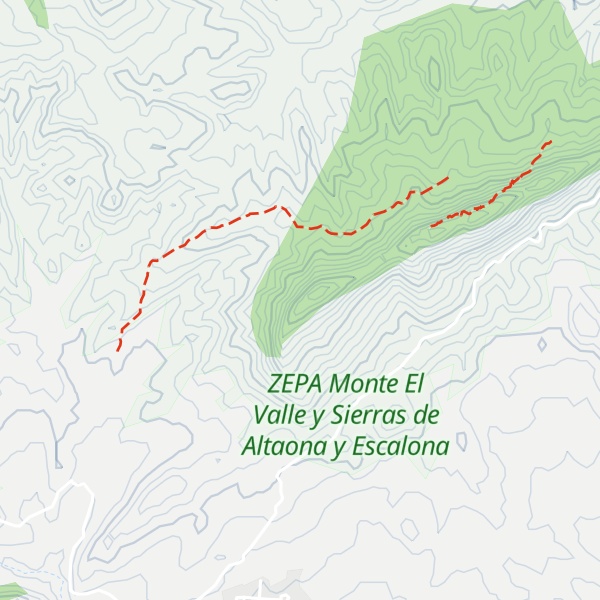 Map of Sierra de los Villares
