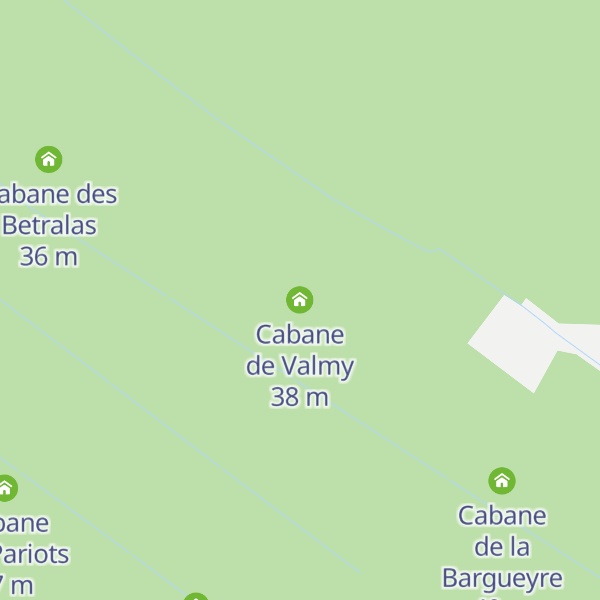 Map of Cabane de Valmy