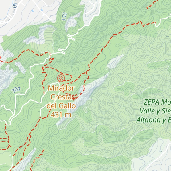 Map of La Panocha