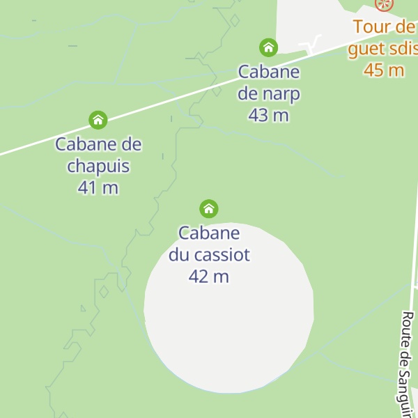 Map of Cabane du cassiot