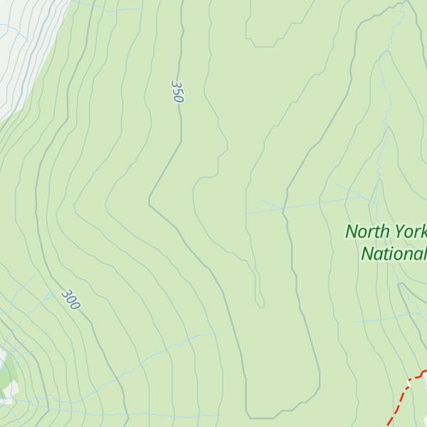 Map of Loosehow Hill