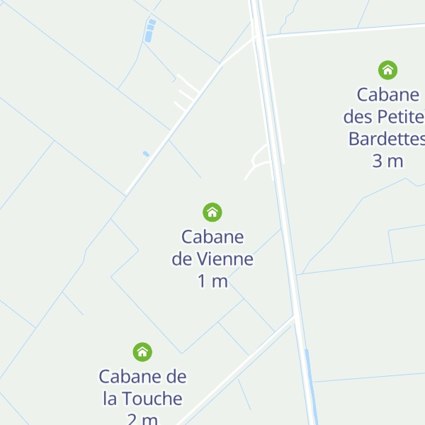 Map of Cabane de Vienne