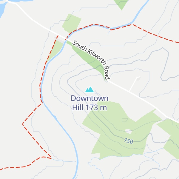 Map of Downtown Hill