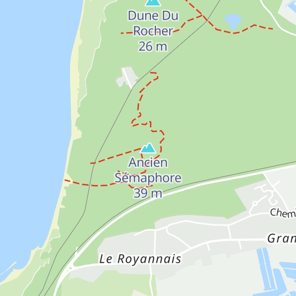 Map of Ancien Sémaphore