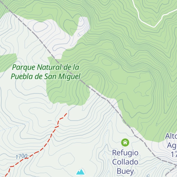Map of Alto de las Barracas