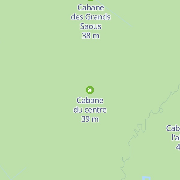 Map of Cabane du centre