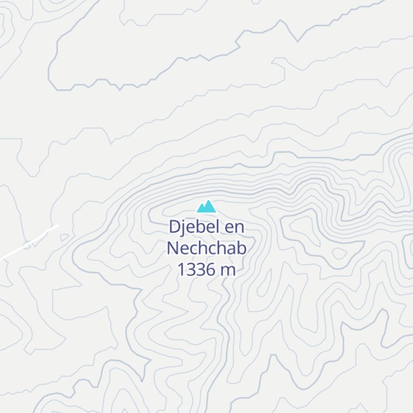 Map of Djebel en Nechchab