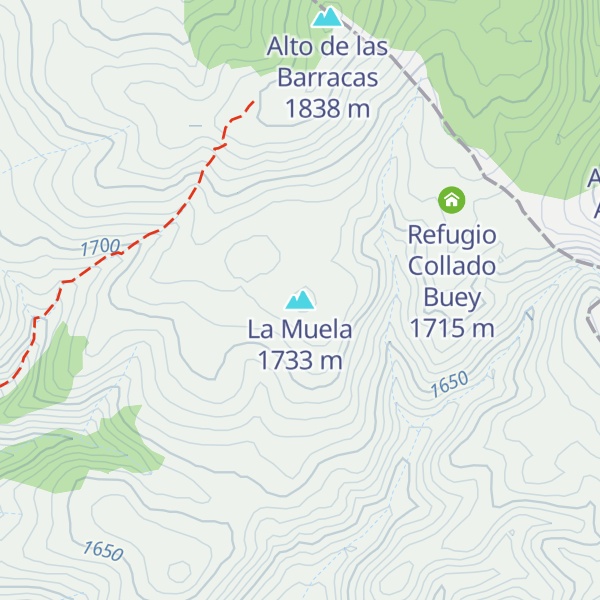 Map of La Muela