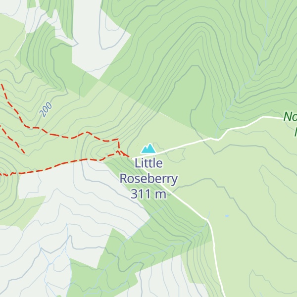 Map of Little Roseberry