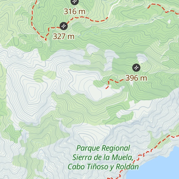 Map of La Muela