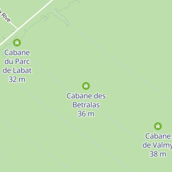 Map of Cabane des Betralas