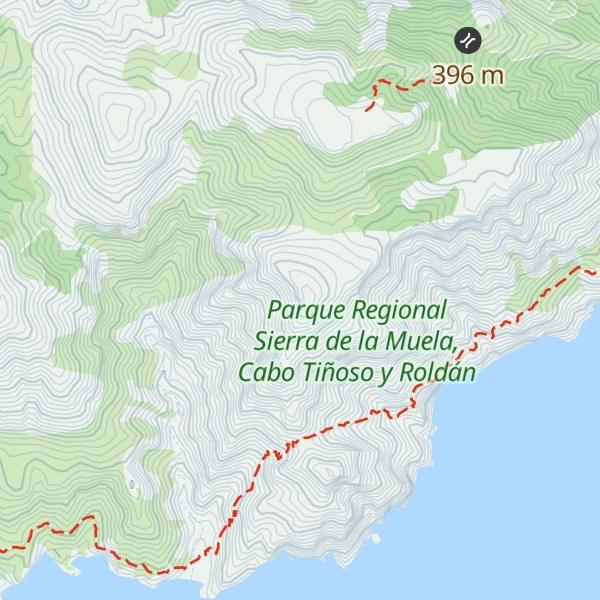 Map of Cabezo Colorado