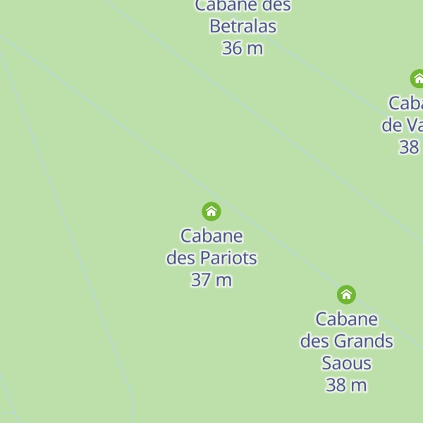 Map of Cabane des Pariots
