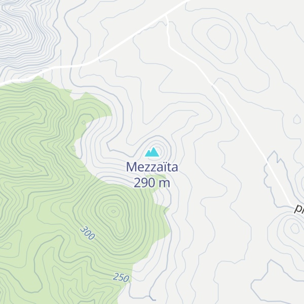 Map of Mezzaïta