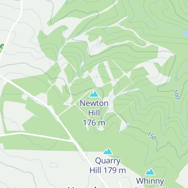 Map of Newton Hill