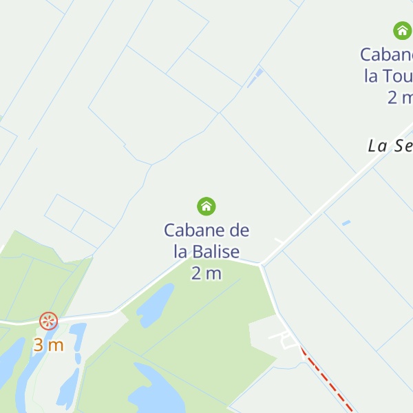 Map of Cabane de la Balise