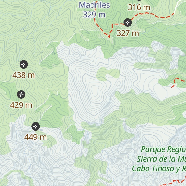Map of Morra del Toscal