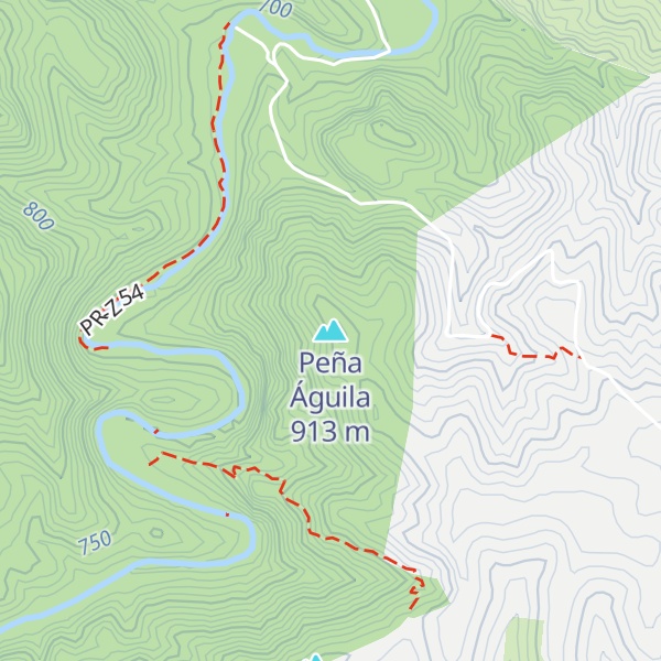 Map of Peña Águila
