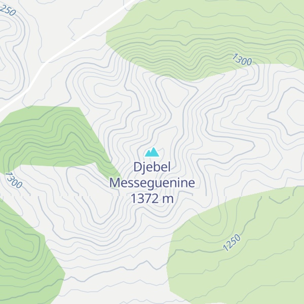 Map of Djebel Messeguenine
