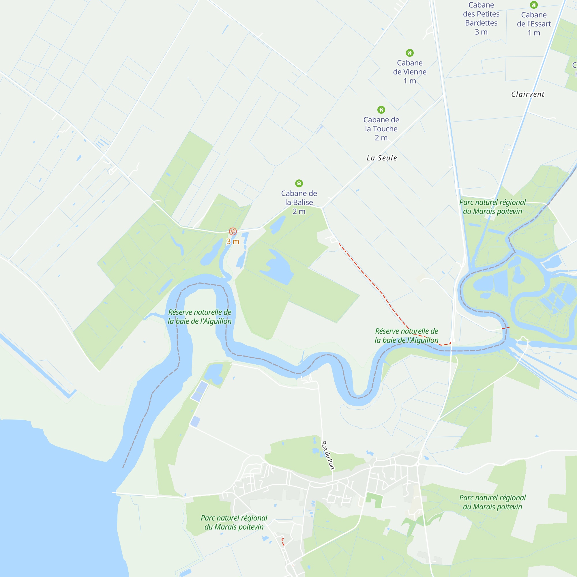 Cabane de la Premizotière map
