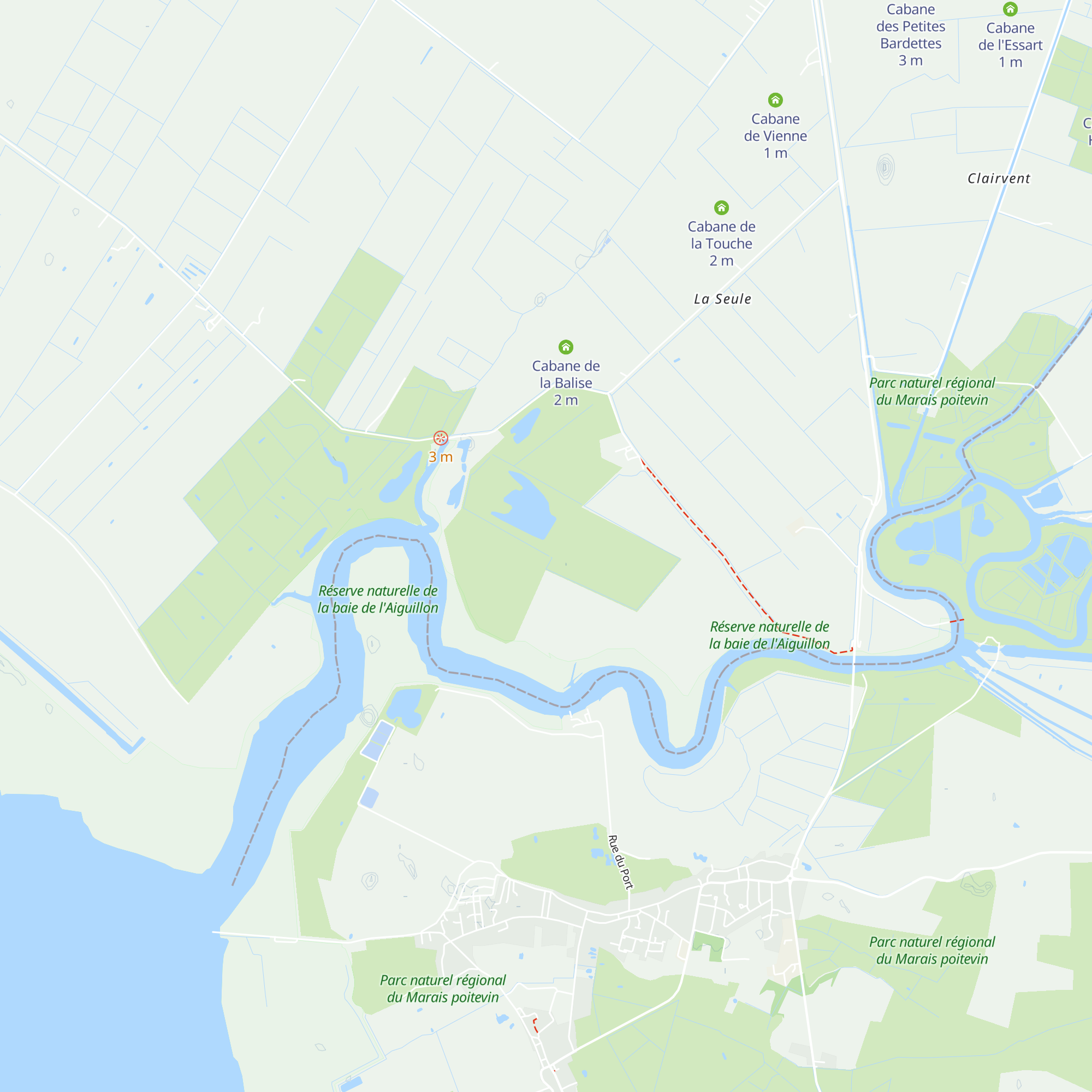 Cabane de la Premizotière map