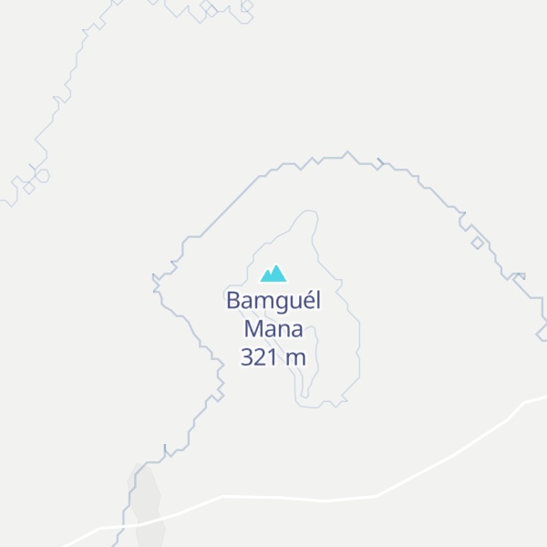 Map of Bamguél Mana