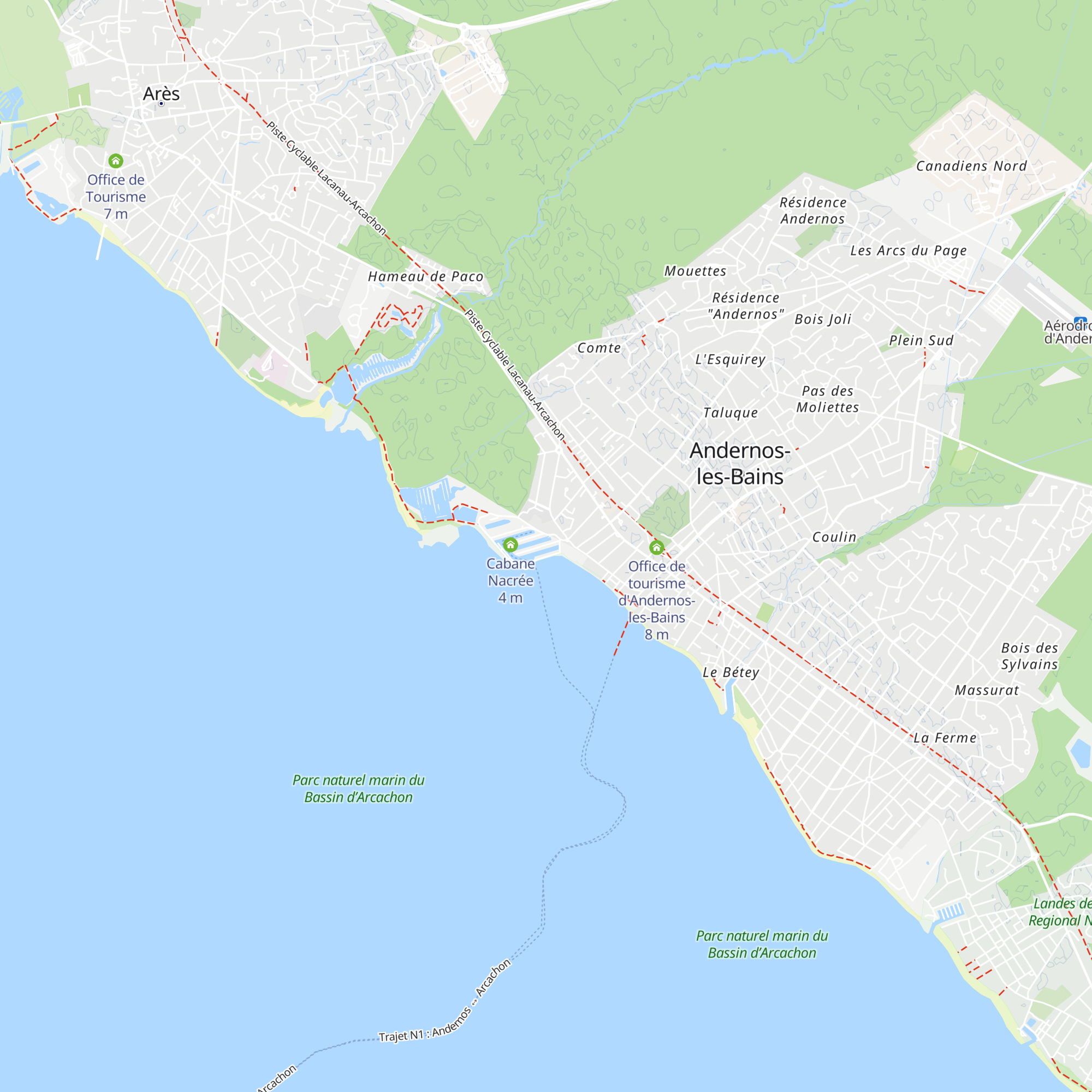 Cabane 31 map