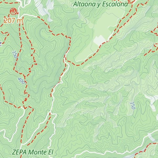 Map of Morro Redondo
