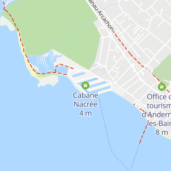 Map of Cabane Nacrée