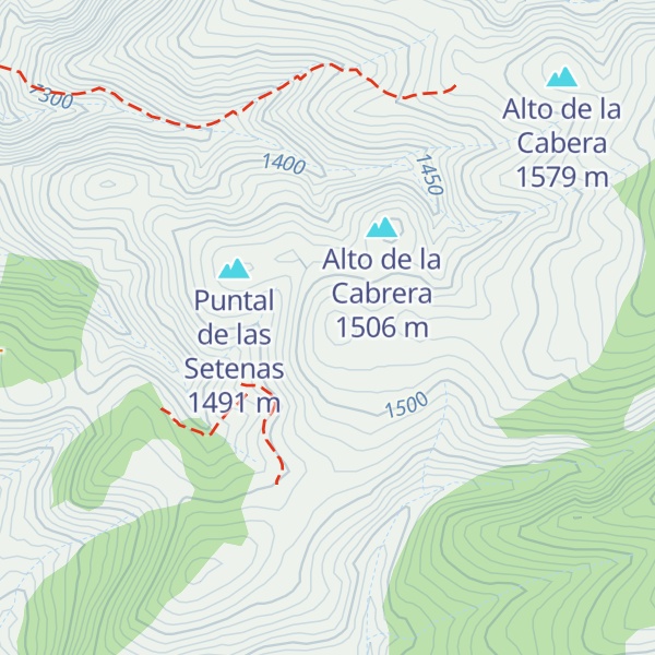 Map of Loma las Blancas